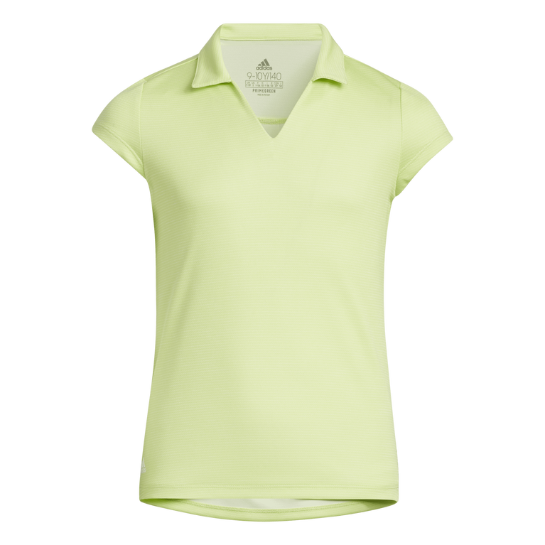 adidas Heathered AEROREADY Junior Girls Polo Shirt PGA TOUR